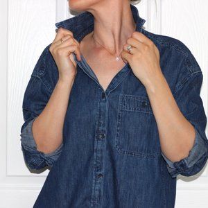 Classic Denim Shirt Dress